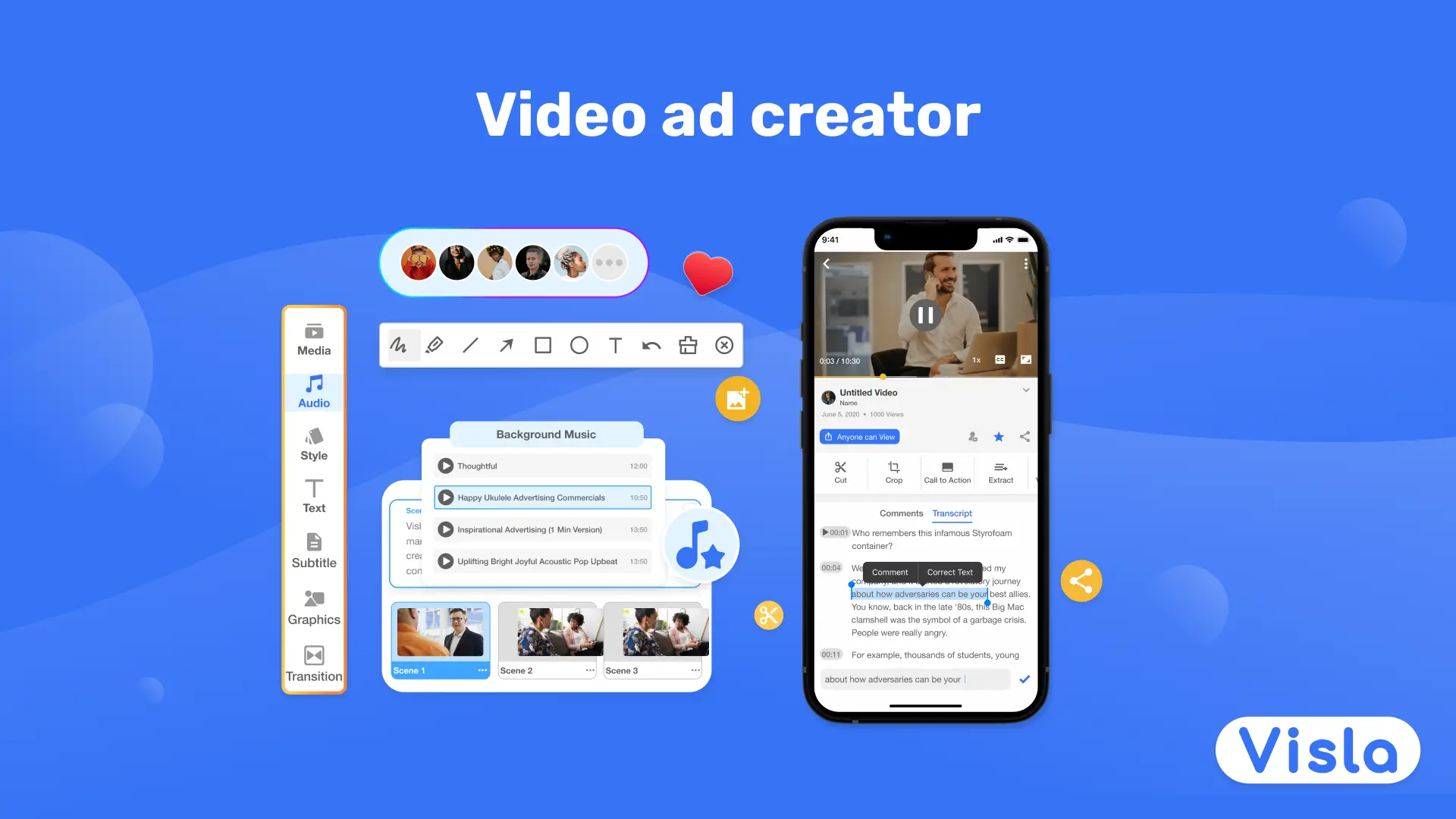 Video ad creator