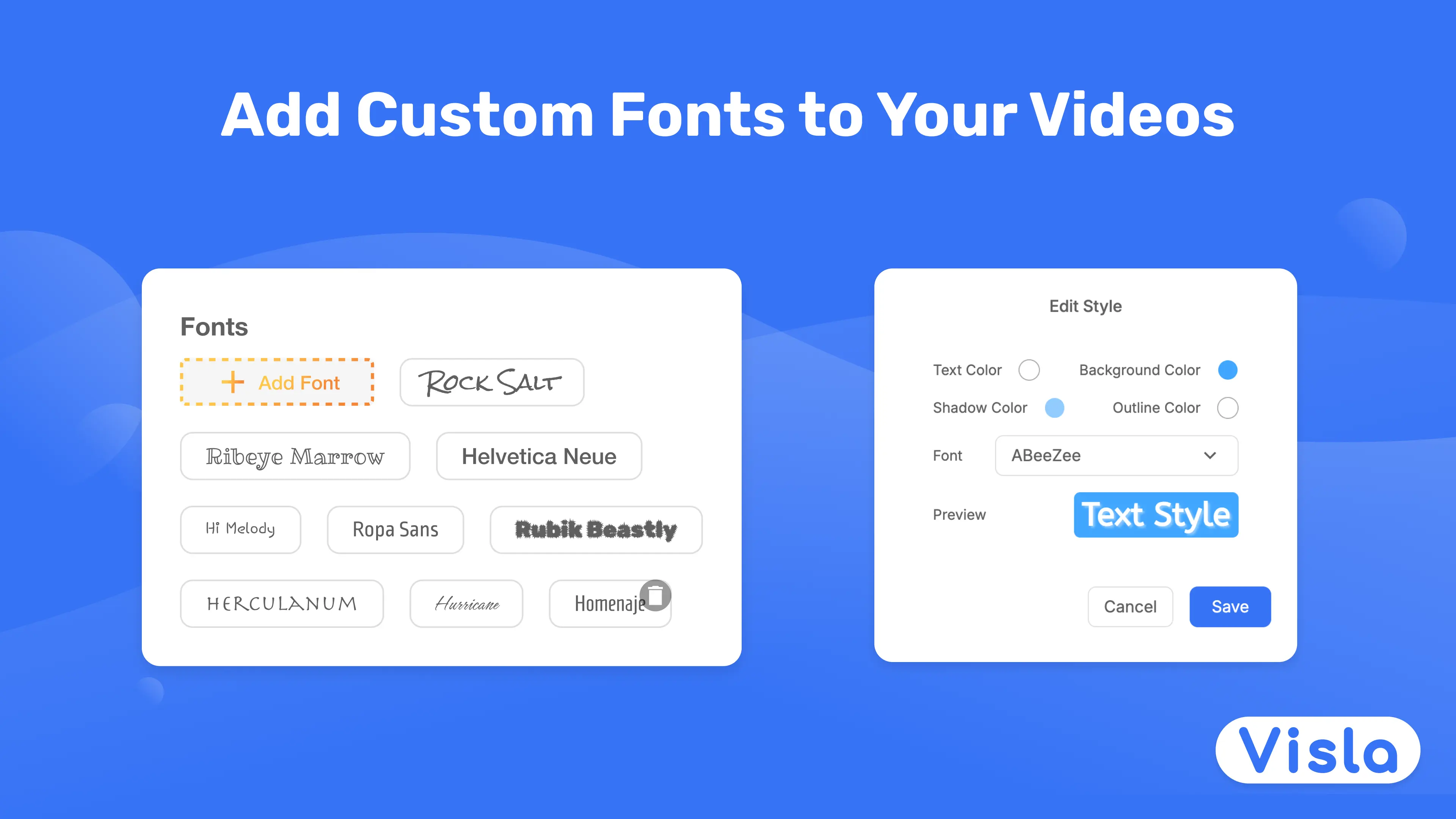 Add Custom Fonts to Your Videos