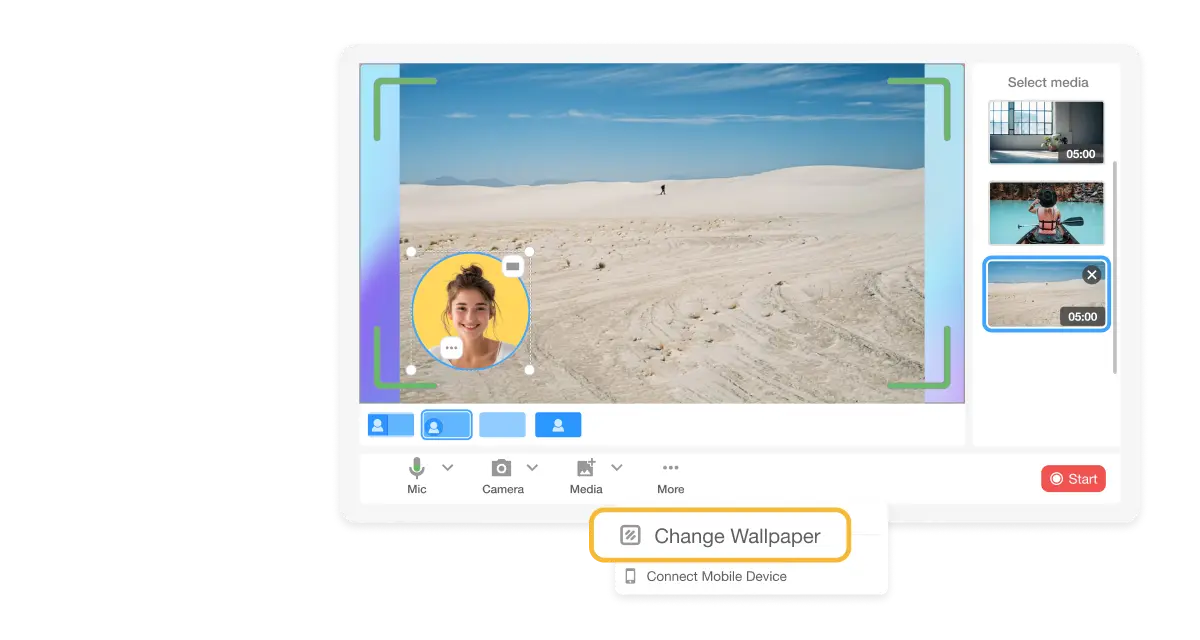 AI wallpaper generation