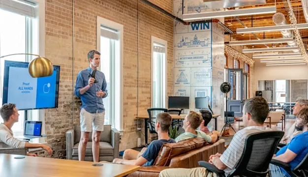 Marketing teams using Visla with AI agents to turn blog posts into social videos and repurpose content at scale.