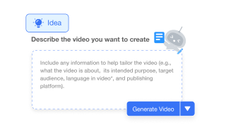 Transform Ideas into Videos