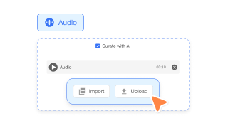 Transform Audio to Video
