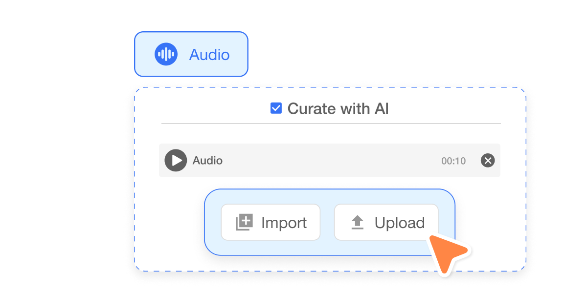 Upload your audio file