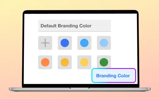 Visla feature: branding tools to keep videos on brand with AI Wallpaper Generator