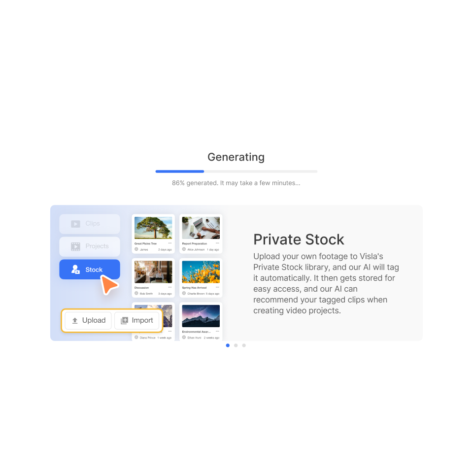 Feature walkthrough video creator