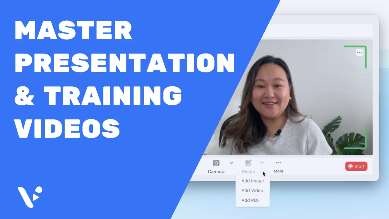 How to Record Presentation and Training Videos with Visla's Add Media Feature