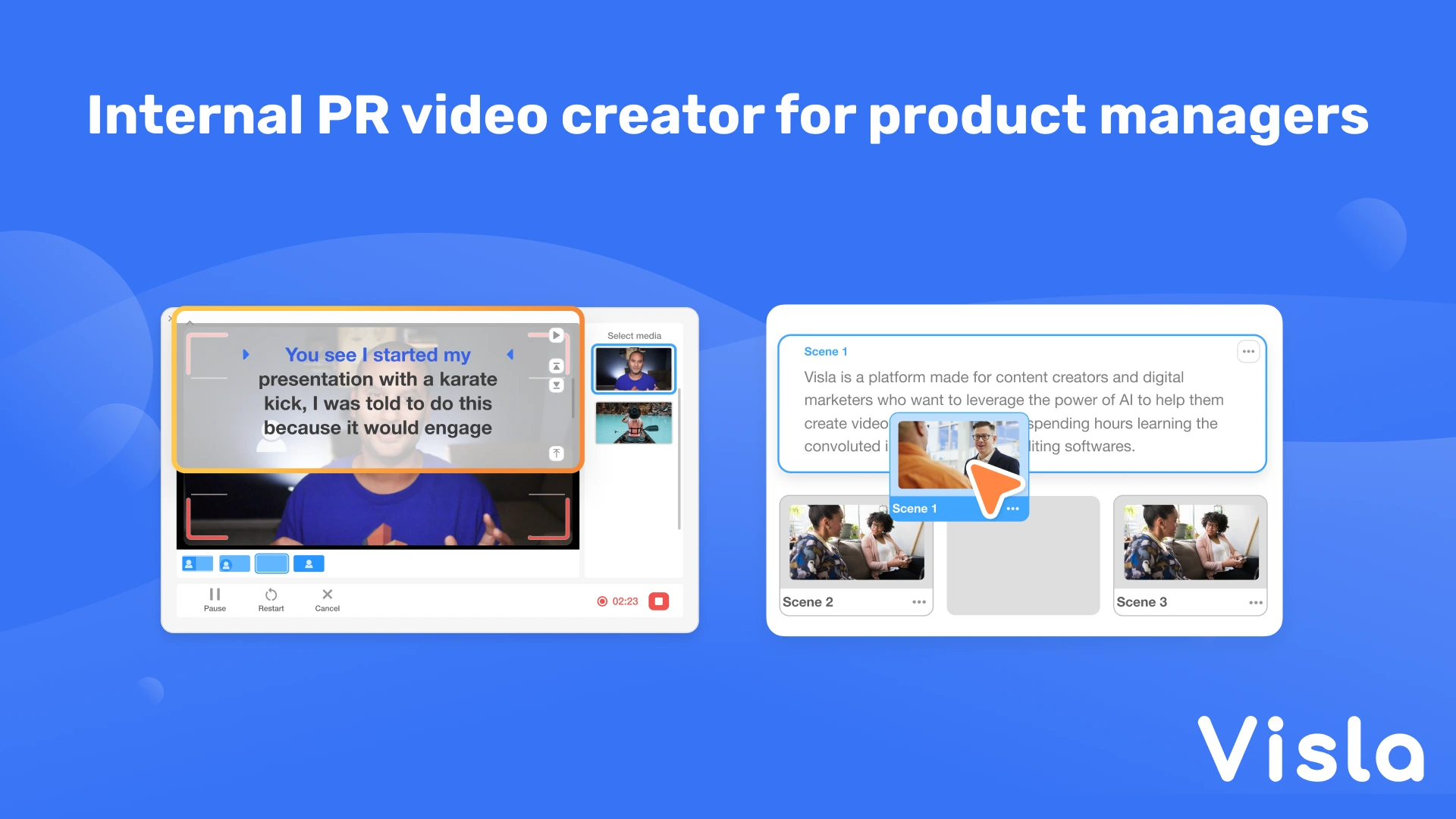 Internal PR video creator for product managers