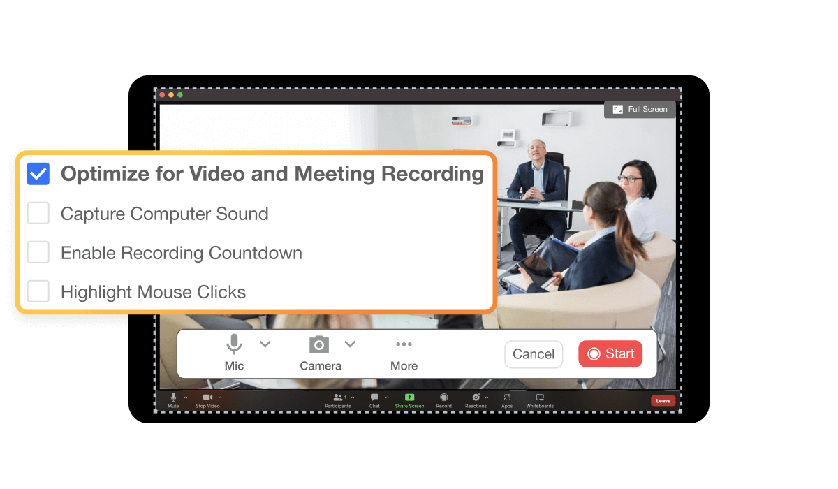 Video Conferrence Recording Meeting Recording
