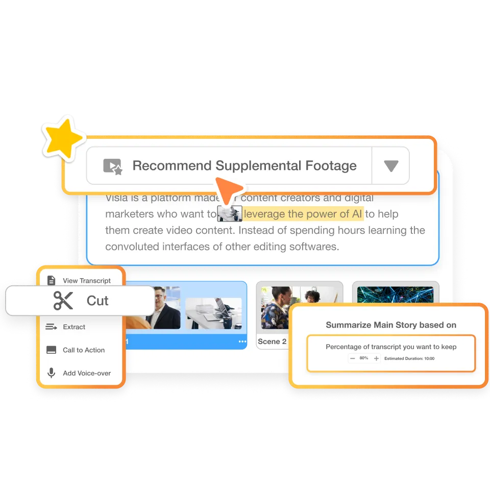 Create narrative video with Visla for communications teams to turn internal updates into short, focused story-driven videos.