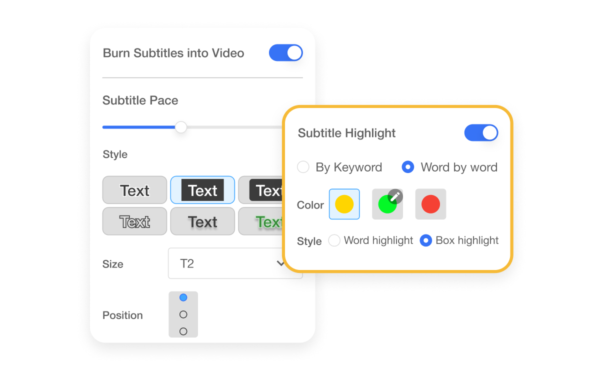 AI video creation tool for schools to add logos, colors, fonts, and avatars to maintain school branding in videos