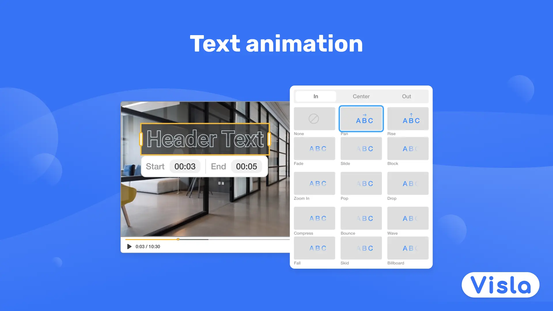 Text animation