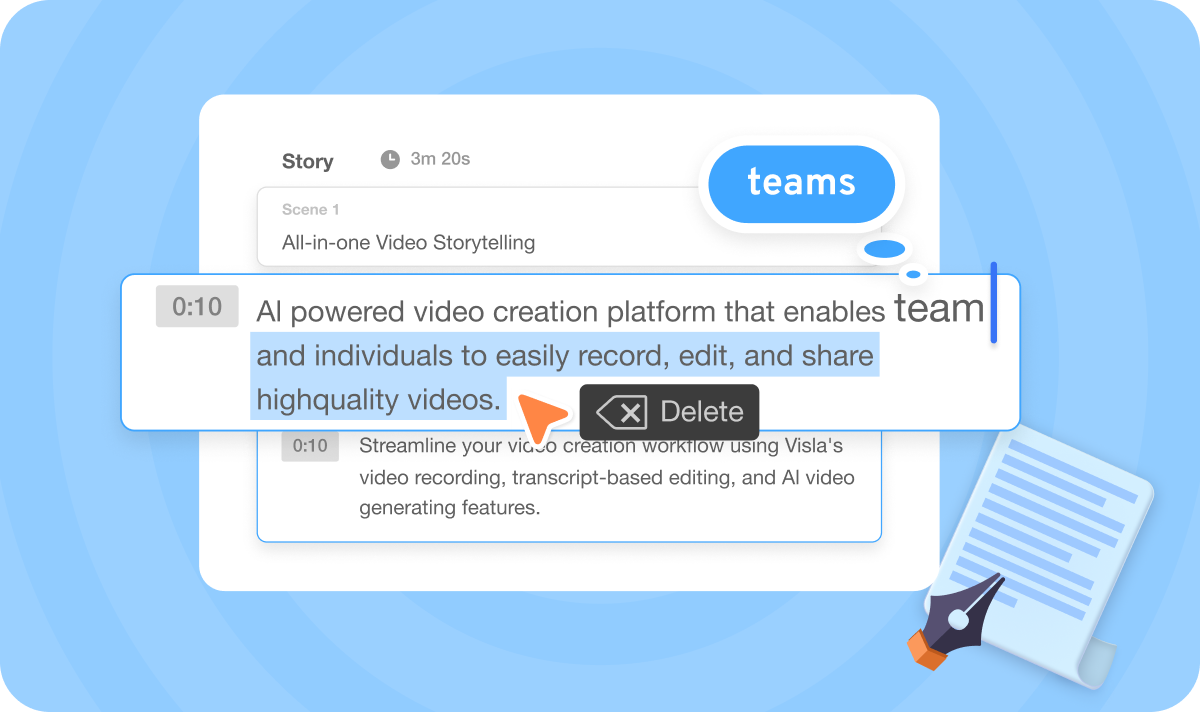 Visla's Text-Based Video Editing Lets You Make the Perfect Video