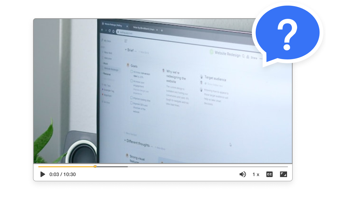 Video help center creator
