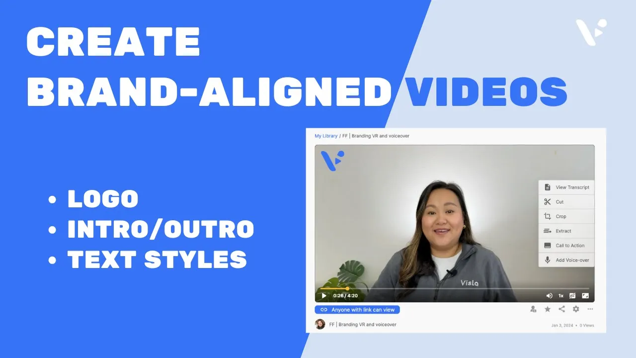 Feature Friday: Video Branding Made Easy