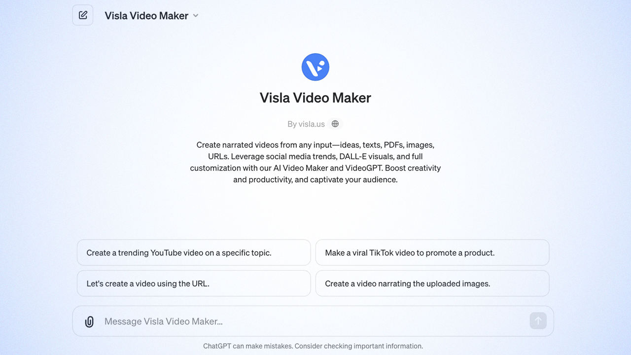 Unleashing Creativity with Visla Video Maker GPT