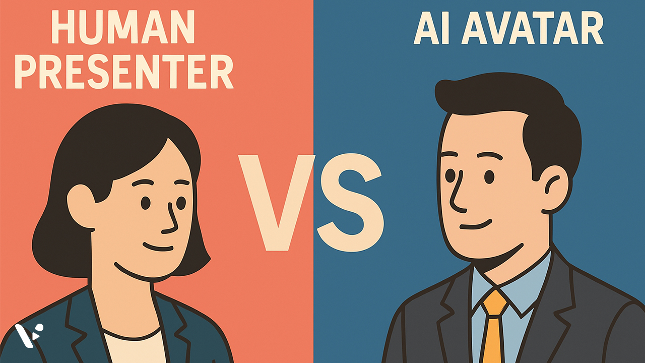AI Avatars vs. Human Presenters