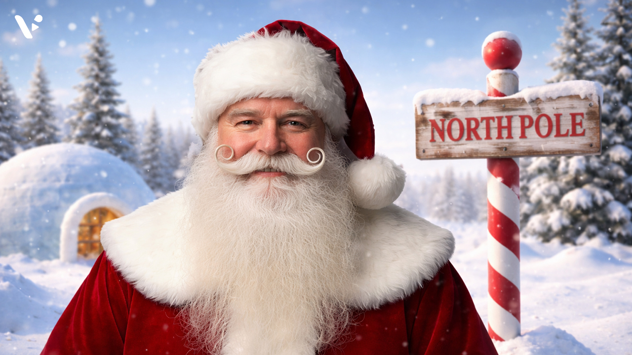 How to Make a Santa Avatar Video with Visla